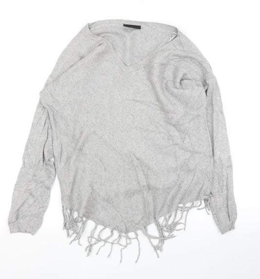 Wallis Womens Grey   Pullover Jumper Size S