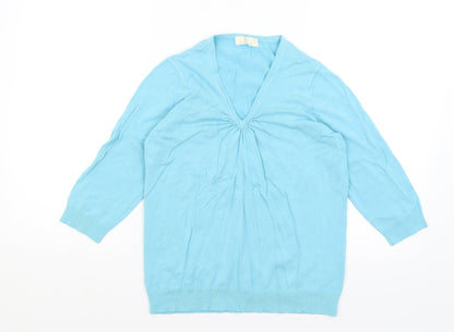 Marks & Spencer Womens Blue   Pullover Jumper Size 12