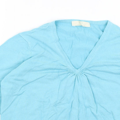 Marks & Spencer Womens Blue   Pullover Jumper Size 12