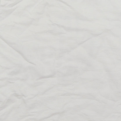Brand and care label for F&F girls’ white basic t-shirt, size 10-11, years - the future is ours