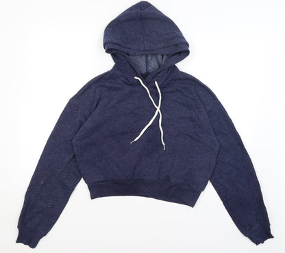 Preloved Forever 21  Womens Blue   Pullover Hoodie Size M - Front
