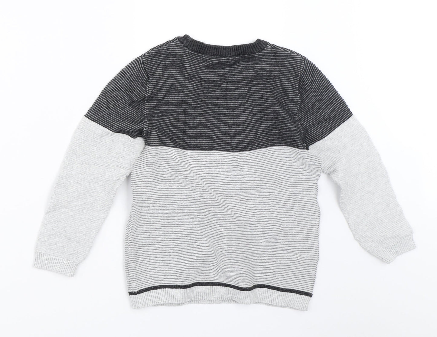 George Boys Grey   Pullover Jumper Size 8-9 Years