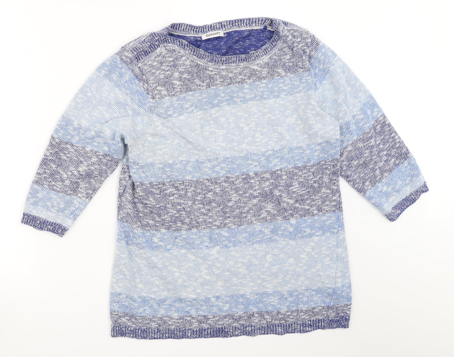 Damart Womens Blue   Pullover Jumper Size 14