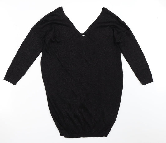 NEXT Womens Black   Pullover Jumper Size 10