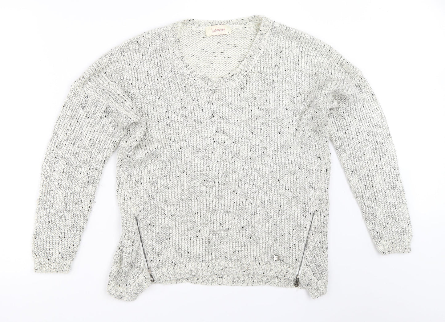 In Town Womens Grey   Pullover Jumper Size S