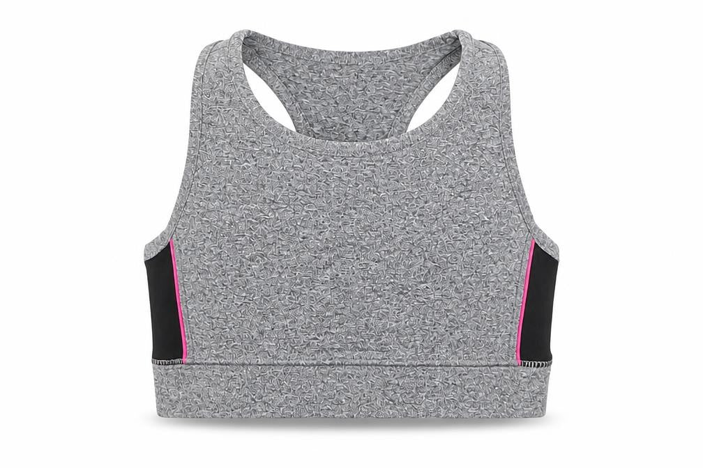 Matalan Girls Grey   Basic T-Shirt Size 6-7 Years