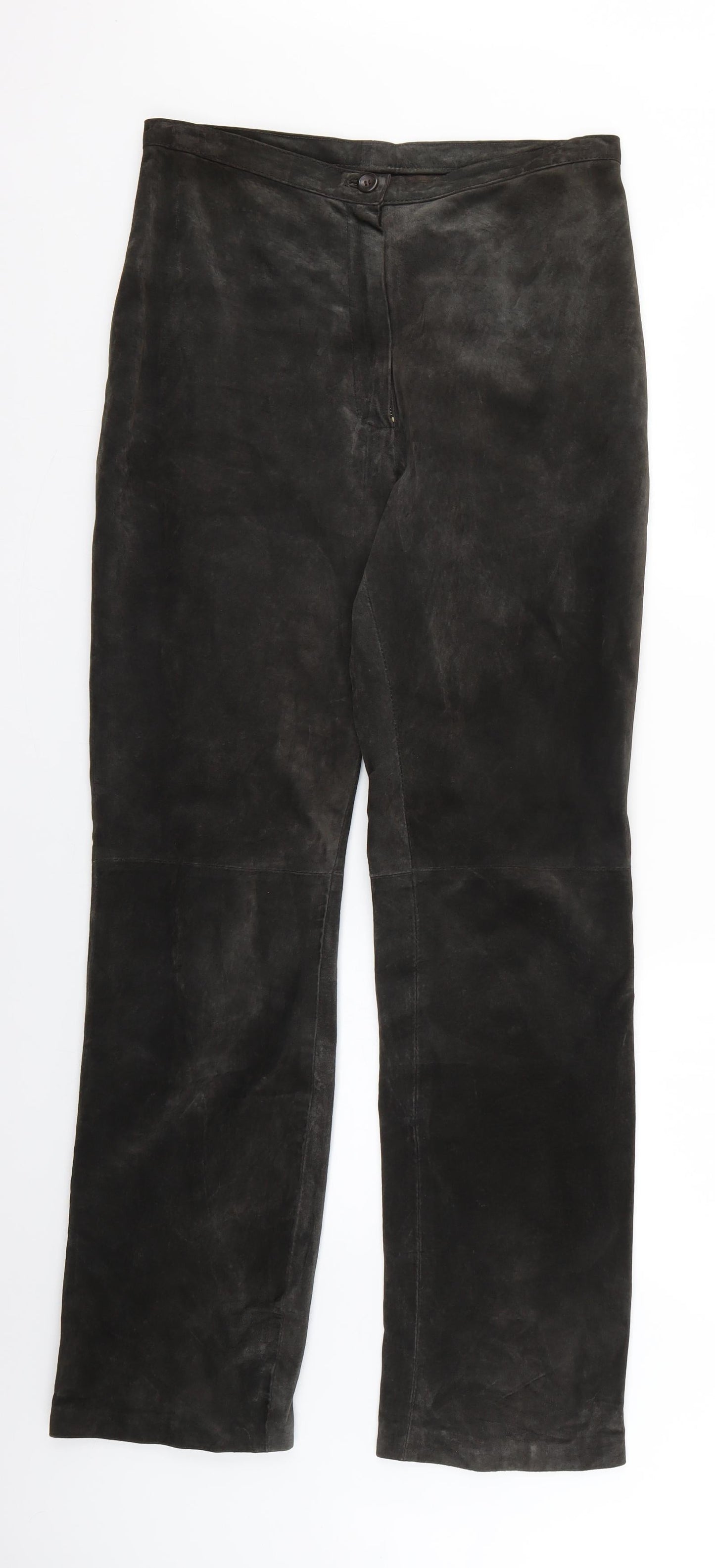 milan  Womens Brown   Trousers  Size 14 L29 in