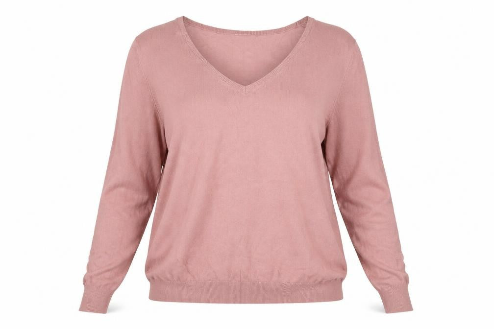 H&M Womens Pink   Pullover Jumper Size XL