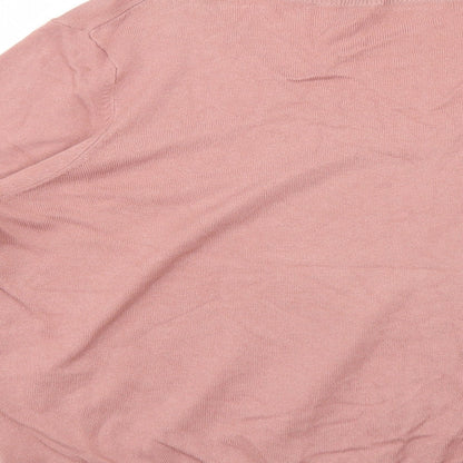 H&M Womens Pink   Pullover Jumper Size XL