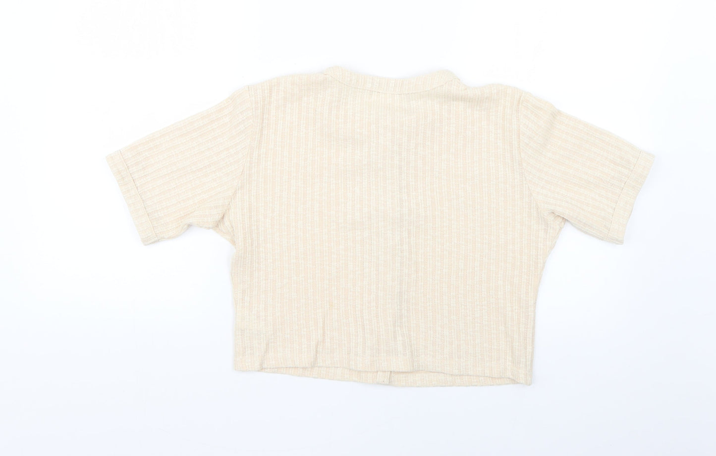 Fashion Union Womens Beige   Cardigan Jumper Size 14
