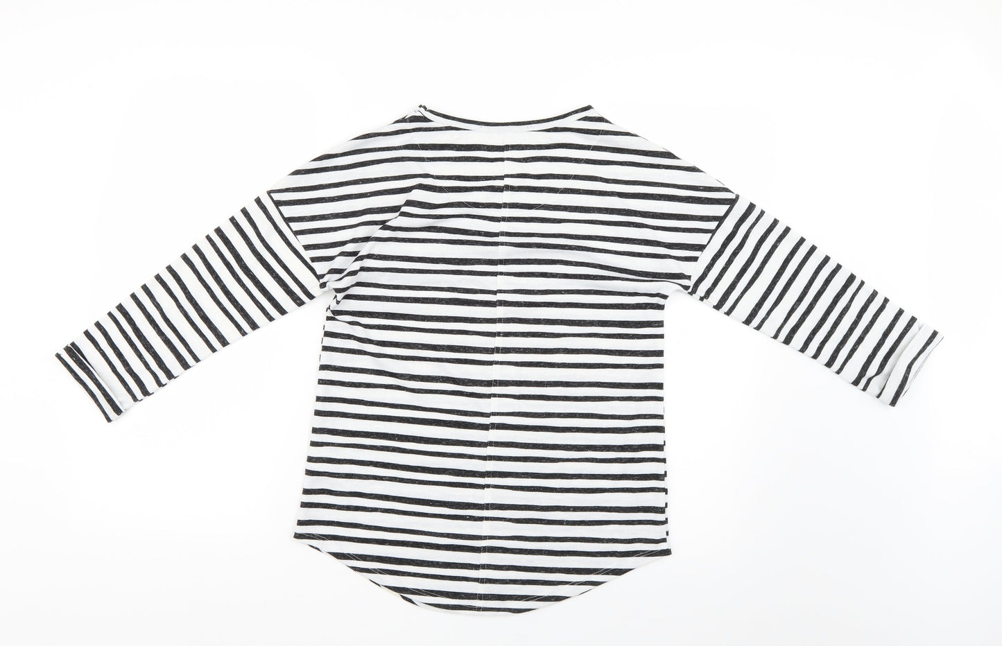Marks and Spencer Womens Multicoloured Striped  Basic Blouse Size 6