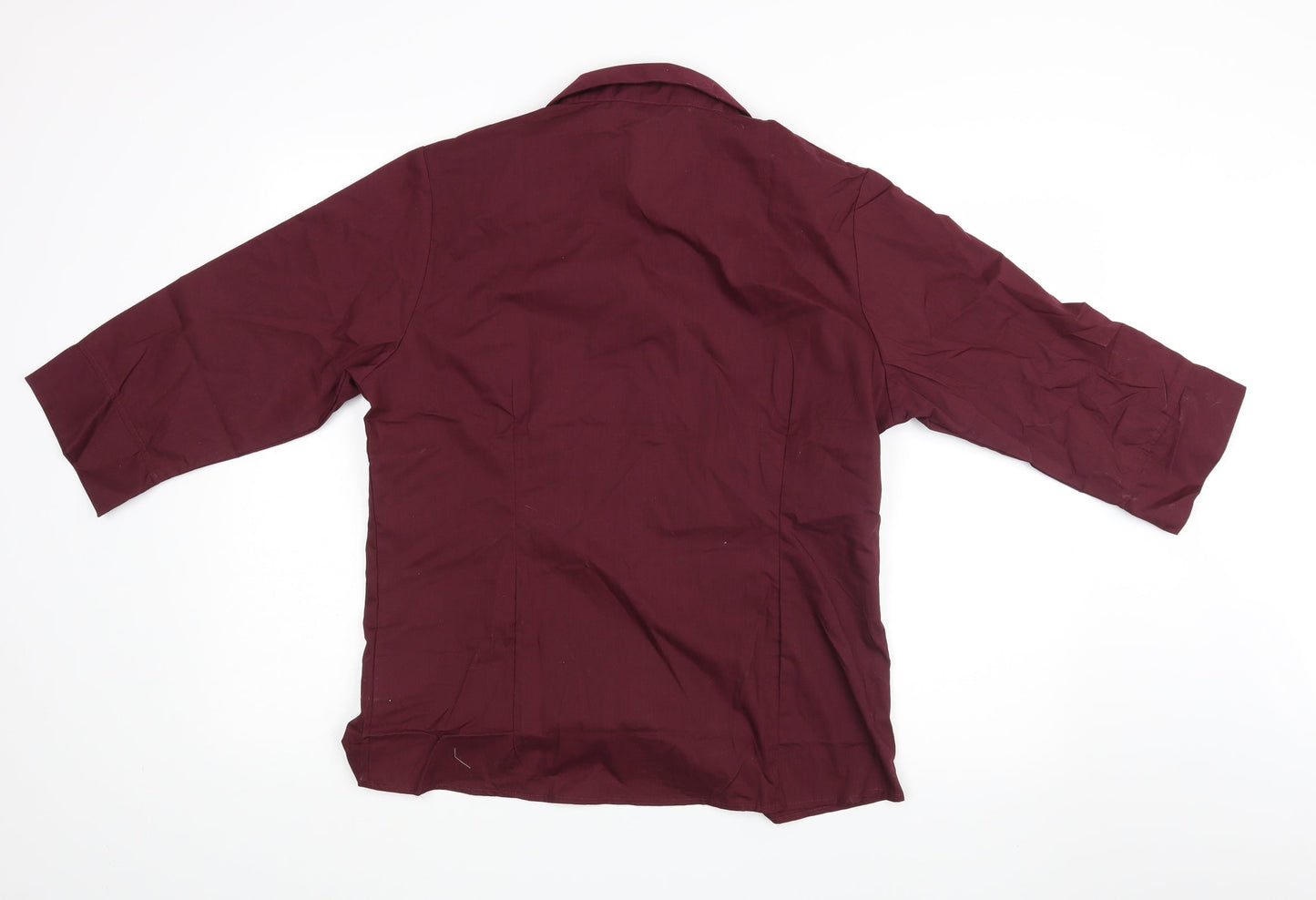 boronia Womens Purple   Basic Button-Up Size 16