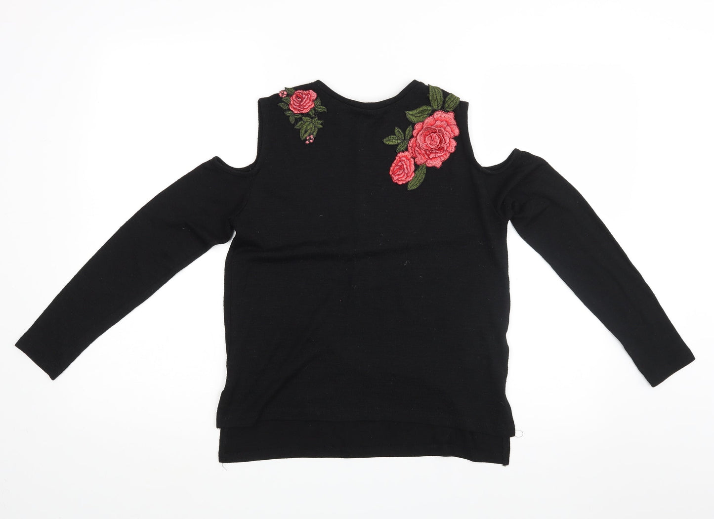 YD Girls Black   Basic Casual Size 12-13 Years
