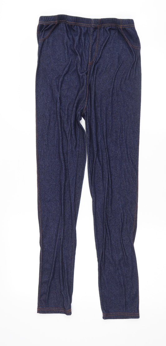 Preworn Womens Blue   Jegging Trousers Size 2XL L27 in