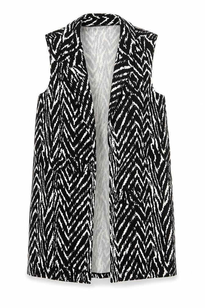 Wallis Womens Black Argyle/Diamond  Cardigan Jumper Size S