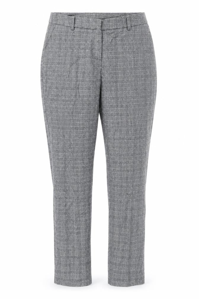 H&M Womens Black Check  Sweatpants Trousers Size 34 L30 in