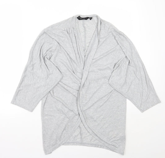 Dorothy Perkins Womens Grey   Cardigan Jumper Size M
