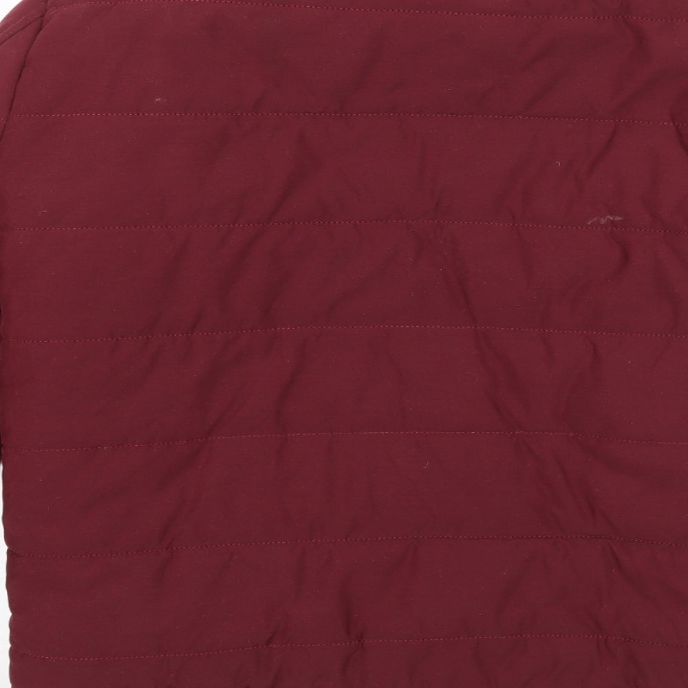 Boohoo Womens Purple   Jacket Coat Size S  - Maroon