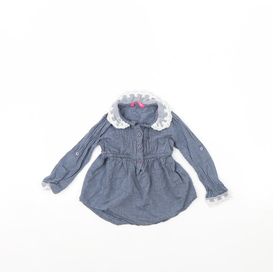 Young Dimension Girls Blue   Fit & Flare  Size 18 Months
