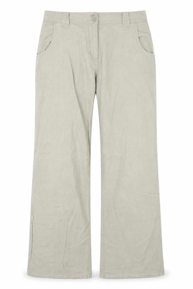 EA Womens Beige   Trousers  Size 14 L32 in