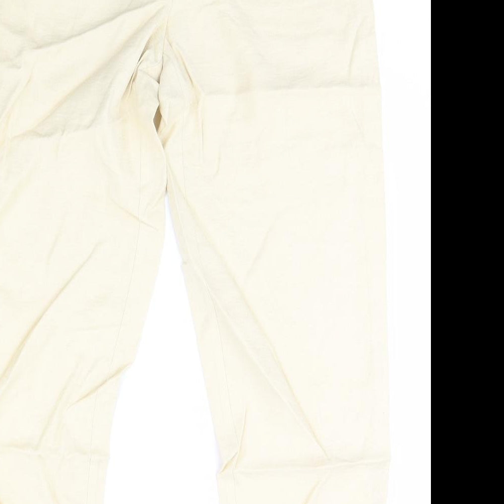 Preworn Womens Gold   Trousers  Size 30 in L29 in