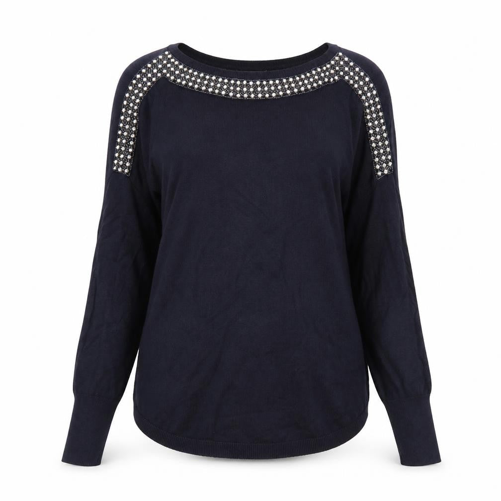Oasis Womens Blue   Pullover Jumper Size S