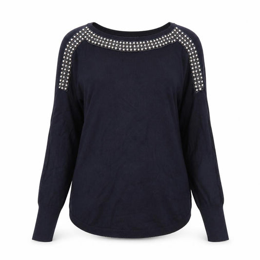 Oasis Womens Blue   Pullover Jumper Size S