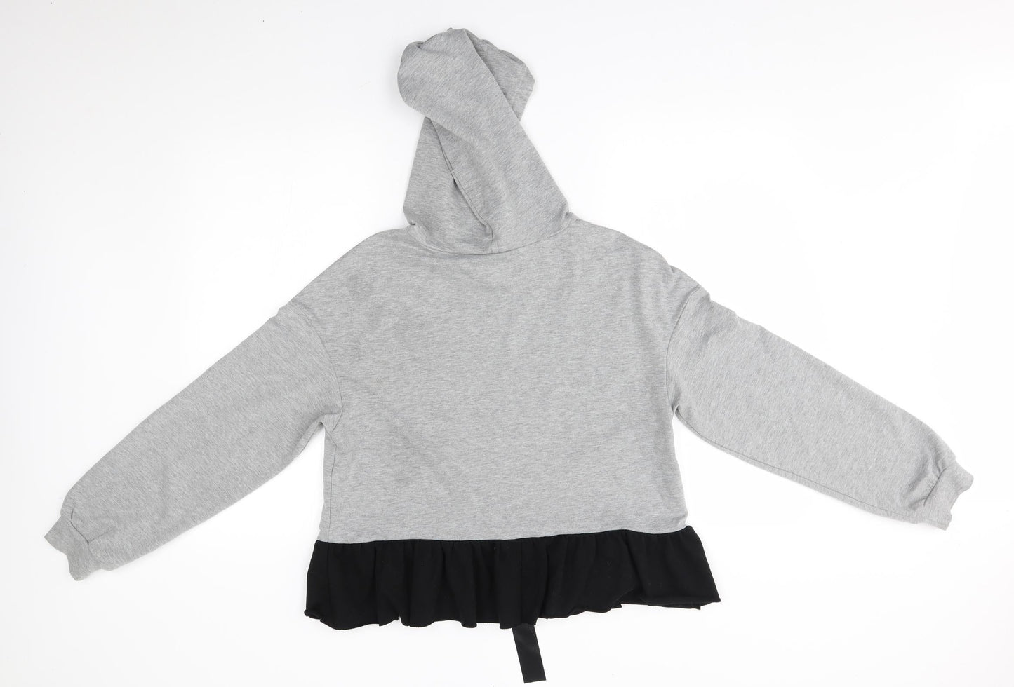 SheIn Womens Grey   Pullover Hoodie Size 6