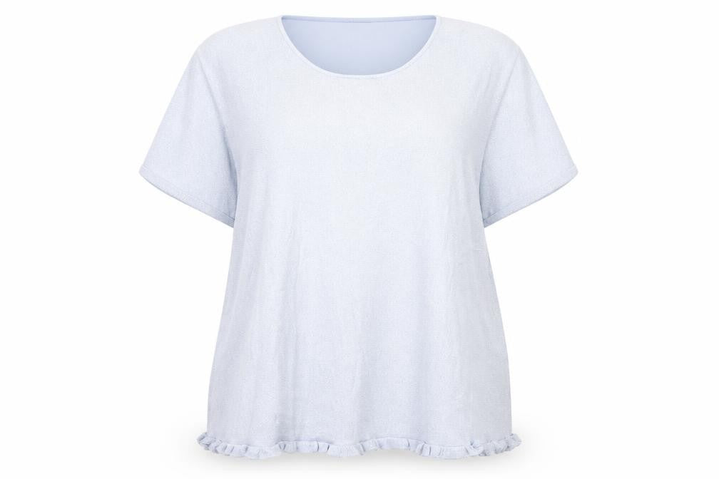 Finnkarelia Womens Blue   Basic Blouse Size 2XL