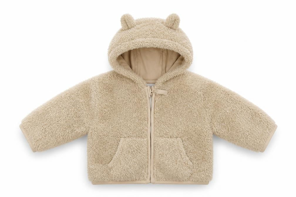 miniclub Baby Brown   Full Zip Jumper Size 0-3 Months