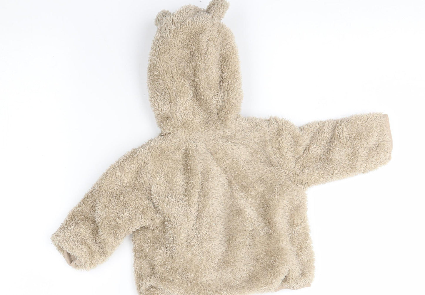 miniclub Baby Brown   Full Zip Jumper Size 0-3 Months