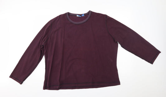 Natural Reflections Womens Red   Pullover Jumper Size 3XL