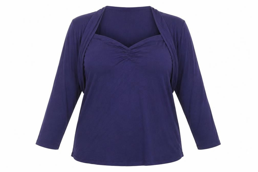 Savoir Womens Blue   Basic Blouse Size 20