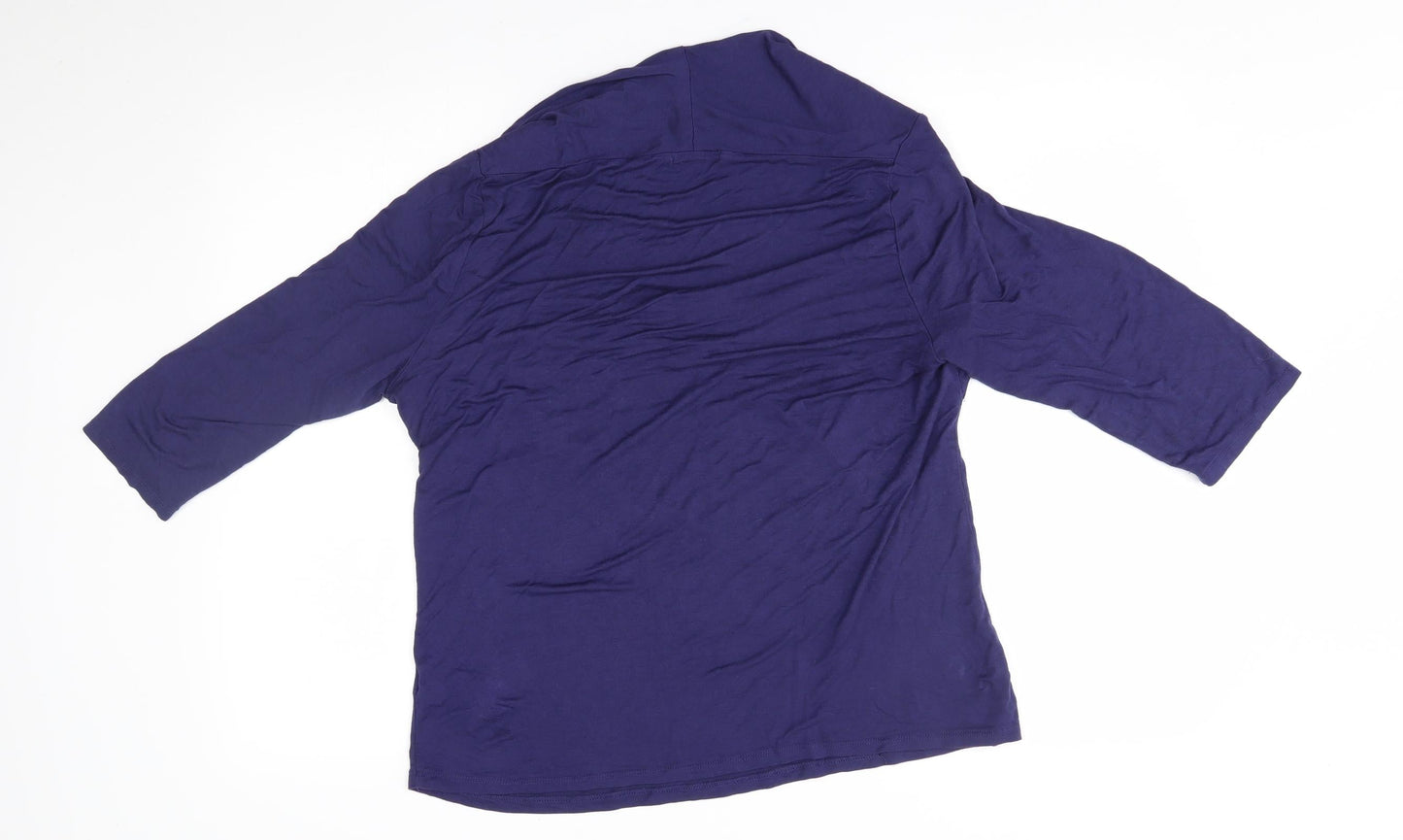 Savoir Womens Blue   Basic Blouse Size 20