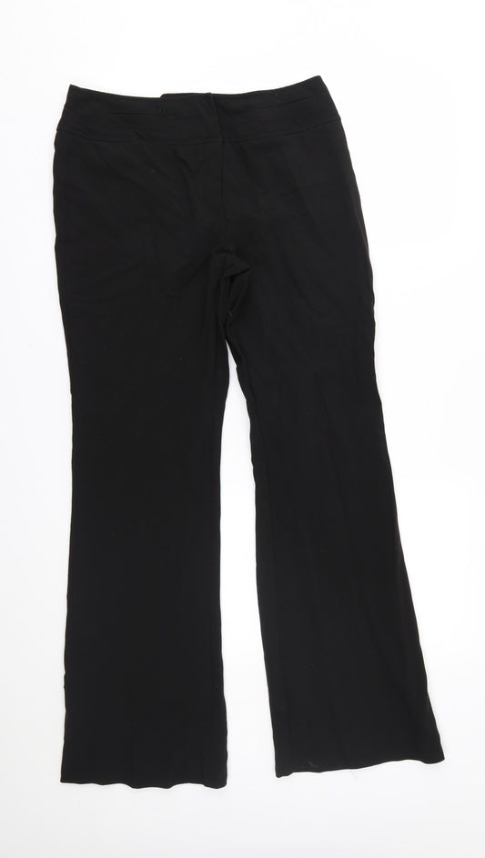 NEXT Womens Black   Trousers  Size 10 L31 in
