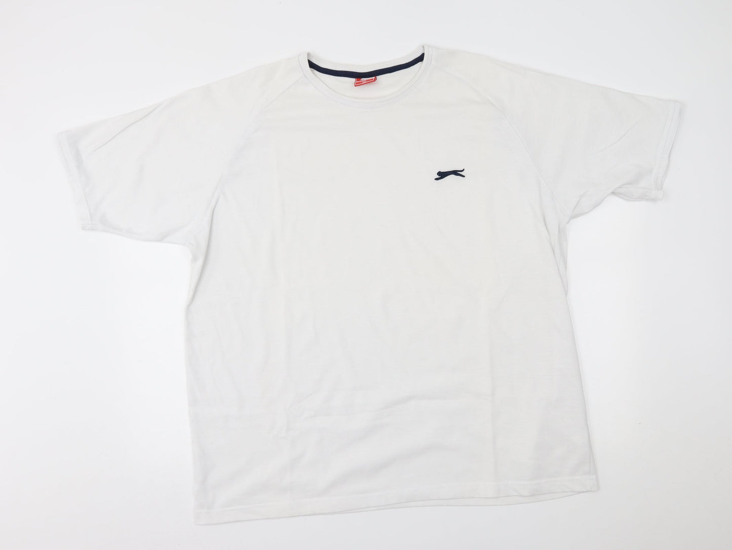 Slazenger Womens White   Basic T-Shirt Size 3XL