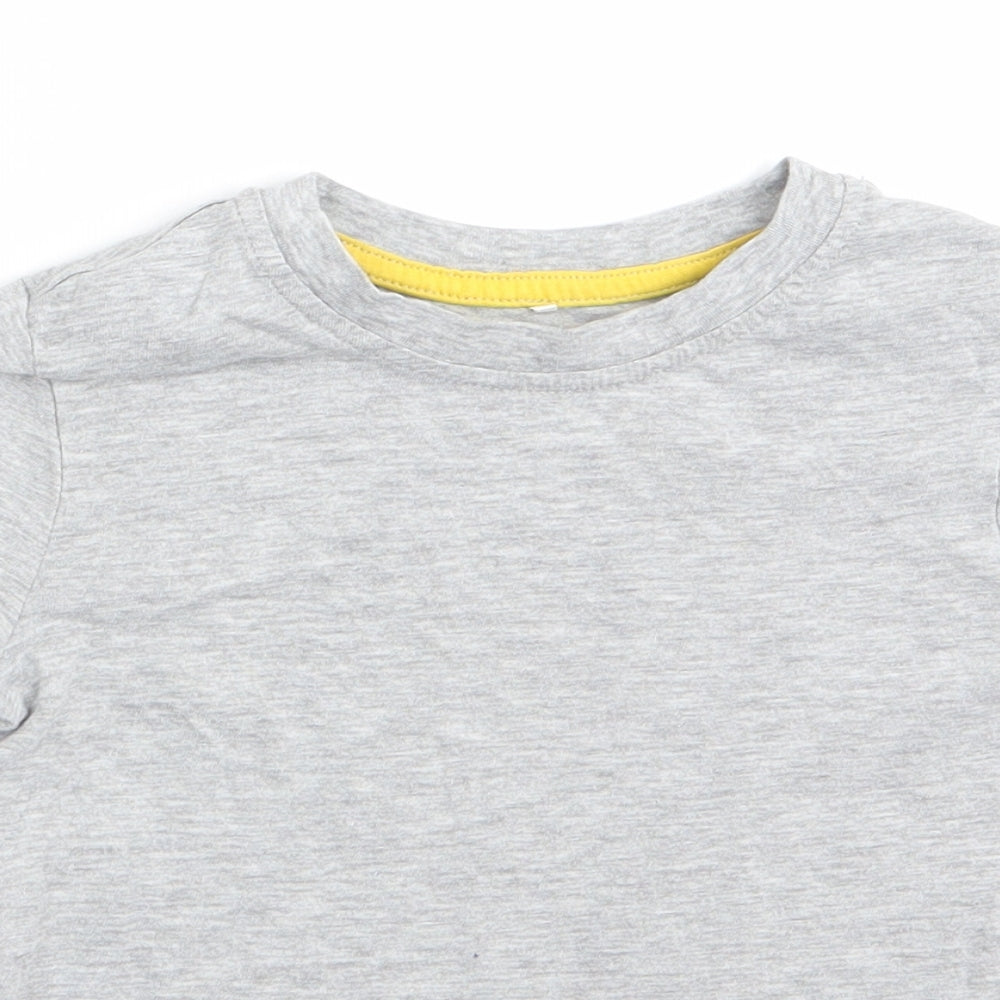 George Boys Grey   Basic T-Shirt Size 2-3 Years