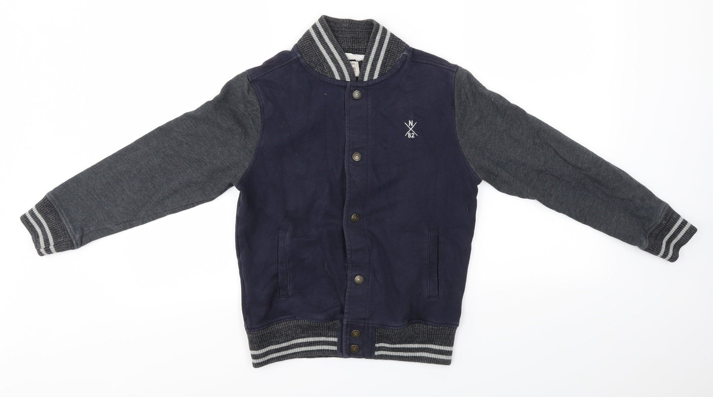 NEXT Boys Blue   Full Zip Sweatshirt Size 9 Years