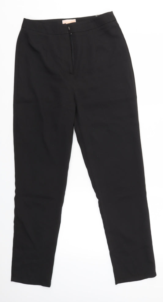 Club London Womens Black   Dress Pants Trousers Size 10 L27 in