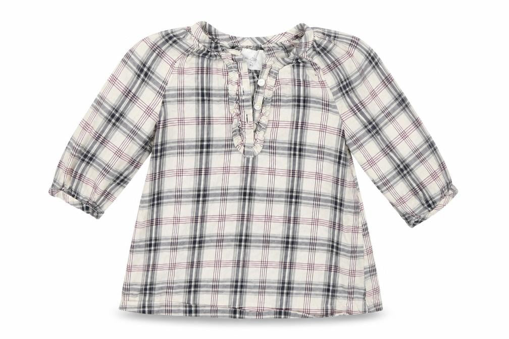 H&M Girls Multicoloured Check  A-Line  Size 3-6 Months