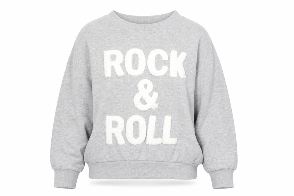 Cameo Rose Womens Grey Pullover Sweatshirt Size S