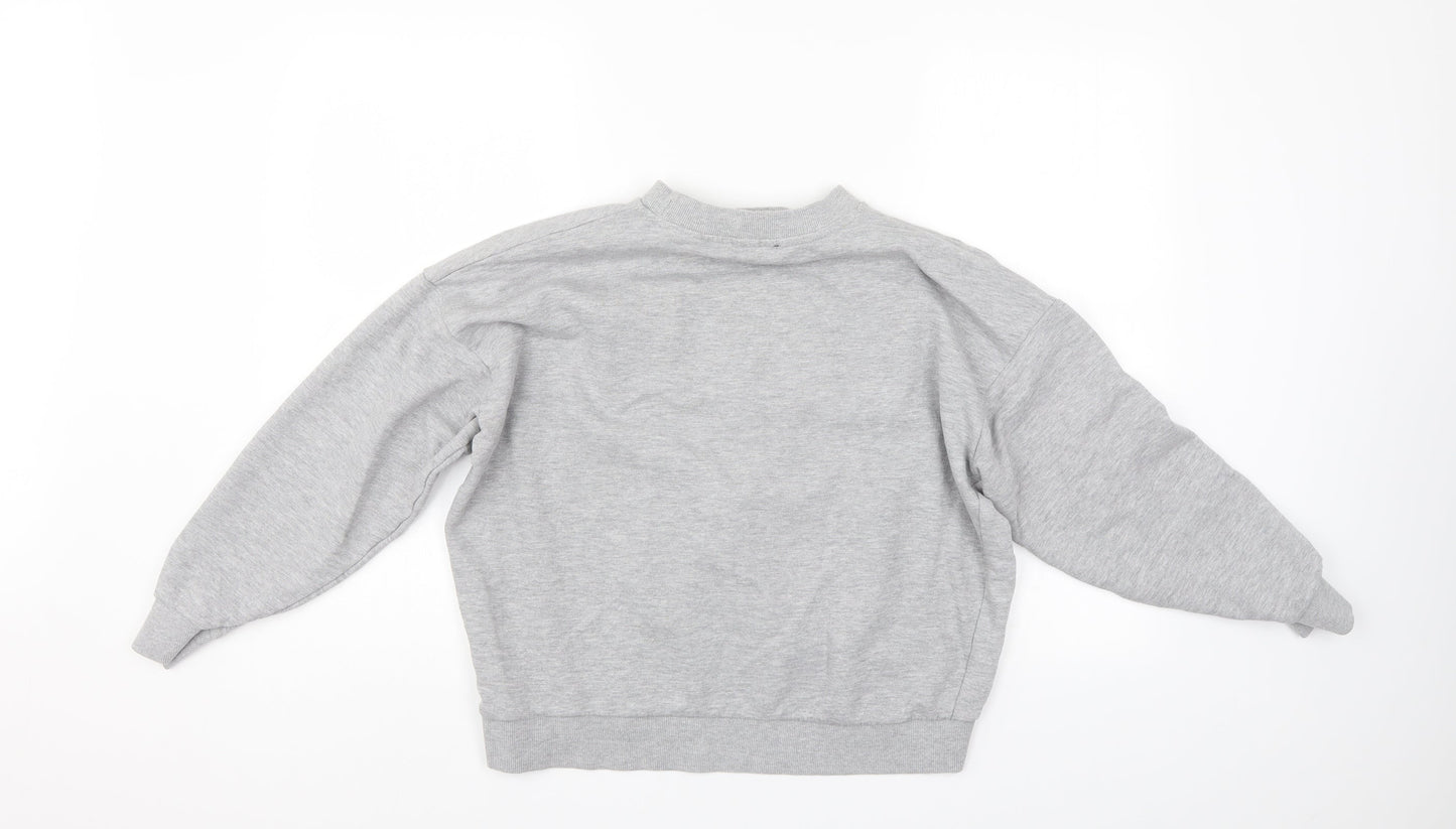 Cameo Rose Womens Grey   Pullover Sweatshirt Size S