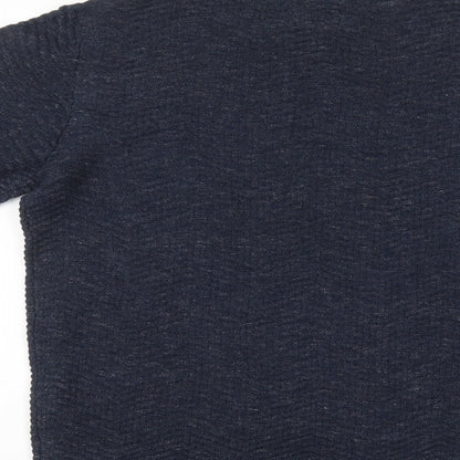 Preloved Selected Homme  Mens Blue   Pullover Jumper - Label