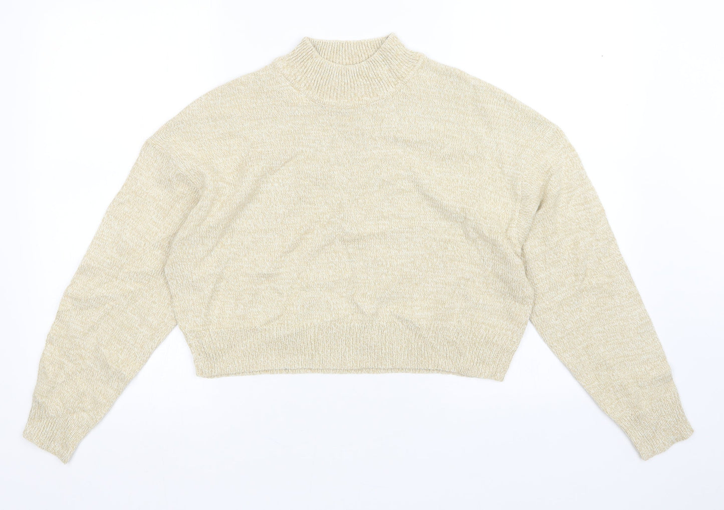 H&M Womens Beige   Pullover Jumper Size S