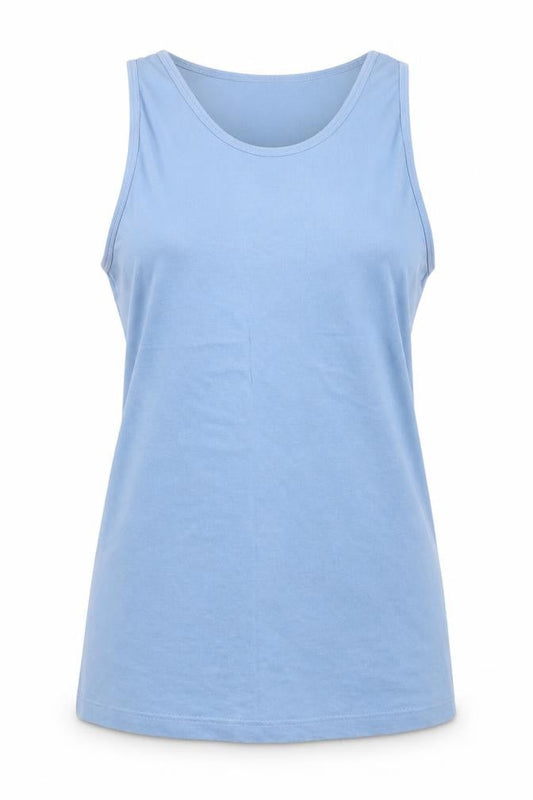 Matalan Womens Blue   Basic Tank Size M