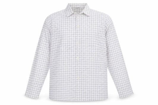 Marks & Spencer Mens Multicoloured Check   Button-Up Size M