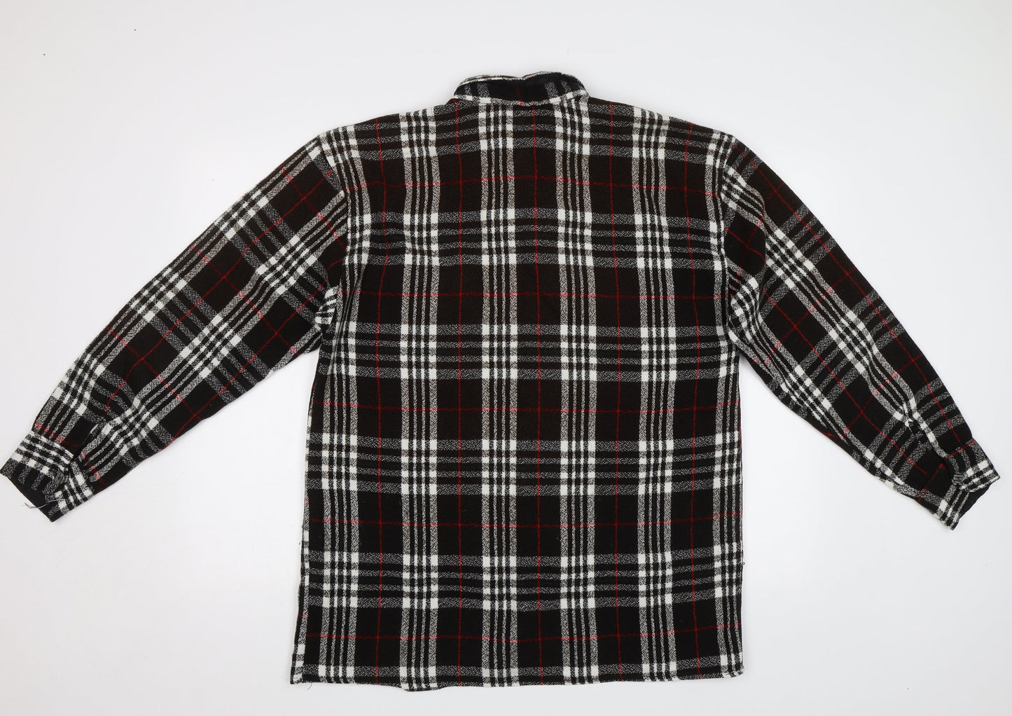 ABC Collection Mens Brown Check   Button-Up Size XL