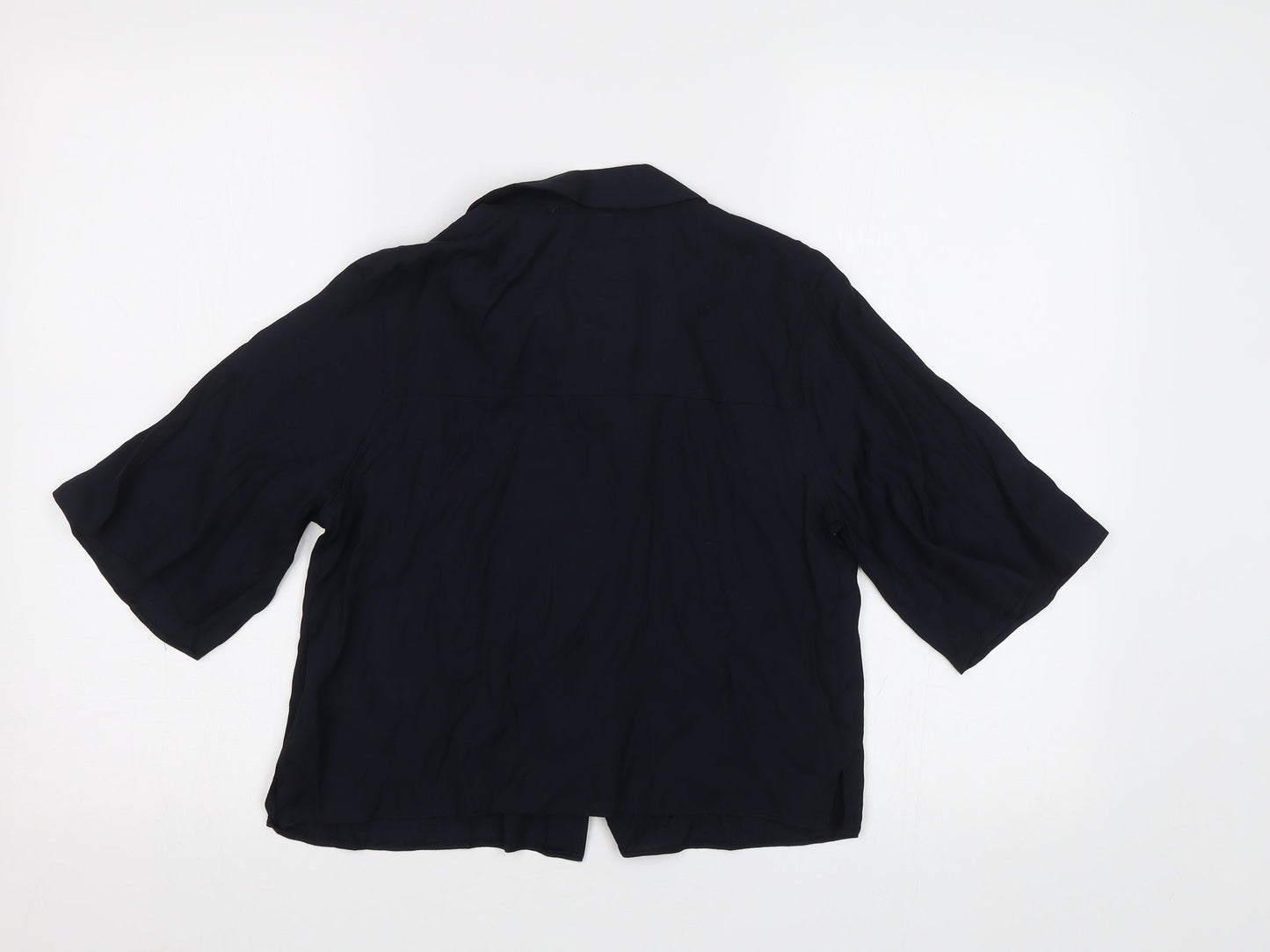 Primark Womens Blue   Basic Button-Up Size 8