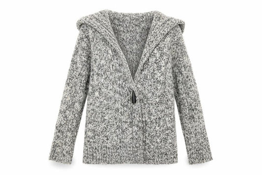 Next Womens Grey  Knit Cardigan Jumper Size S