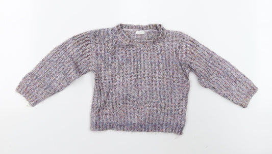 NEXT Girls Multicoloured   Pullover Jumper Size 7 Years